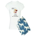 thumbnail image 1 of CafePress - I Makw Wine Disappear What Is Your Superpower? Paj - Women's Light Pajamas, 1 of 1