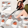 thumbnail image 6 of Yayeee Faucet Mat for Kitchen Sink 14.7" Diatomite Long Splash Guard Pad, Snow Cartoon Houses, 6 of 7