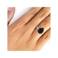 thumbnail image 2 of JewelersClub 0.925 Sterling Silver 1.00 Carat Black diamond Ring for Women | Diamonds for Everyday Womens Wear, 2 of 3