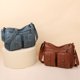 thumbnail image 4 of Bolso de mujer de mediana edad, bolso de mujer de moda, bolso de mensajero de hombro de gran capacidad de cuero suave, mochila multicapa, 4 of 6