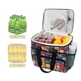 thumbnail image 2 of FORMRS Insulated Cooler Bag 24 Cans Capacity Soft Leakproof Lunch Box with Side Pockets, Blue Jam, 2 of 7