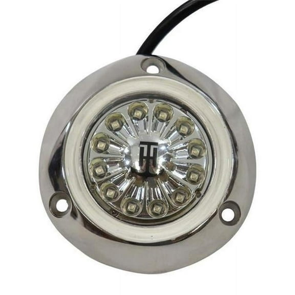 T-H Marine Supplies LED-32539-DP LED Gen 1 High Intensity 316 Stainless Steel Underwater Light, Blue