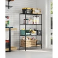 thumbnail image 4 of Vebreda 4-Tier Adjustable Metal Storage Shelf Unit, Heavy-Duty Storage Shelves for Garage, Kitchen, or Office, 4 of 9