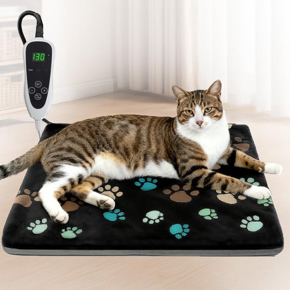 Almohadilla térmica Cat GOLOPET, termostato inteligente impermeable de 46 x 46 cm