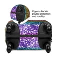 thumbnail image 4 of Balery Glitter Rainbow Luggage Cover Protector, Scratch And Dirt Resistant, Fits 18-32 Inch Luggage - X-Large, 4 of 9