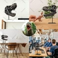 thumbnail image 3 of T Rex Skull, Dinosaur Statue Resin Replica Head Sculptures, Home Office Decorations on Shelf Table Desk Bookshelf, Birthday Party Gift for Kids and Adults,11.8 inch, 3 of 6
