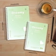 thumbnail image 3 of School Supplies Lightweight Design Writing Supplies A5/B5 Notebook Thickened Sewed Notebook Wear Smooth Writing Student Book Multi Color Portable Notebooks for School Daily Note Taking(Random Color), 3 of 9