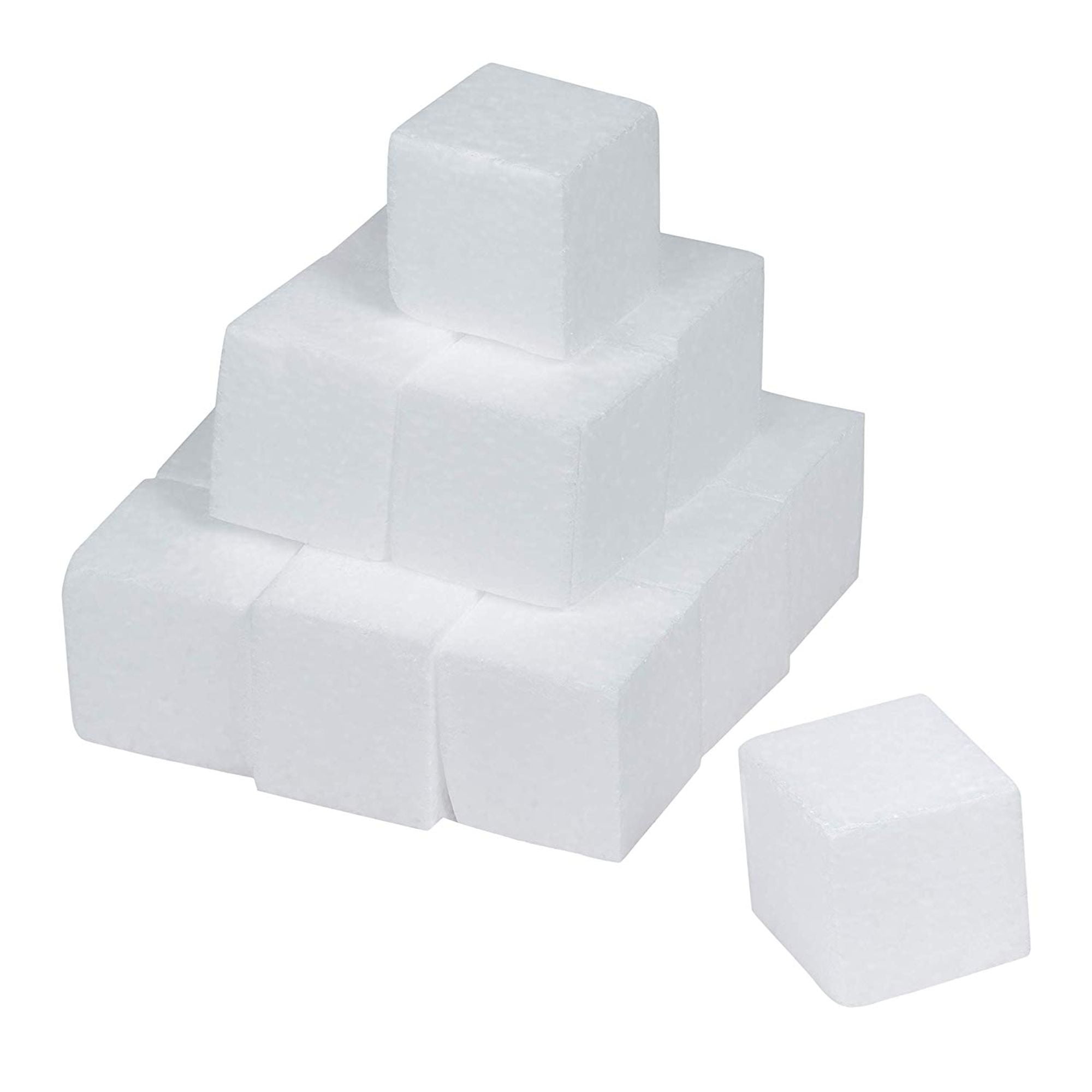 15Piece Polystyrene Blank Craft Foam Blocks for Art Projects and