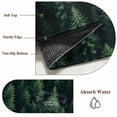 thumbnail image 6 of Green Forest Area Rug 5x8 FT, Non Slip Bedroom Throw Carpet, Modern Pine Trees Mysterious Art Washable Soft Floor Carpet Non-Shedding Rug for Living Room Nursery Dorm Office, 6 of 9