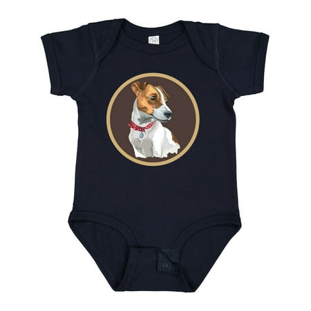 

Inktastic Jack Russell Terrier Dog Art Gift Baby Boy or Baby Girl Bodysuit