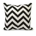 thumbnail image 2 of IMAX Chevron Embroidered Pillow - Black and White, 2 of 2