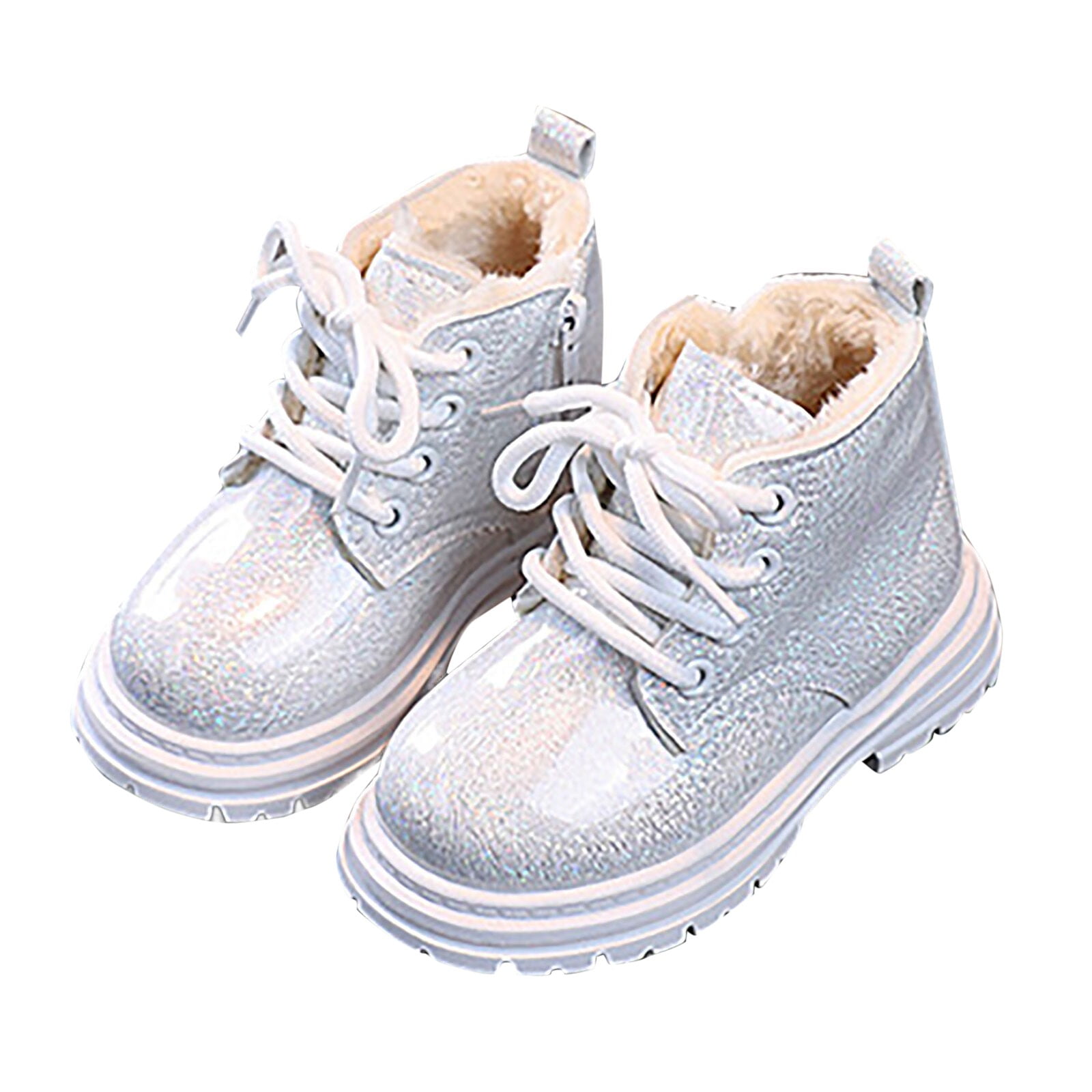 NIJNFCLOTH Girls' Boots Boys and Girls Mesh Lace Shoes Fashion