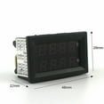 thumbnail image 4 of 10/50/100A Voltmeter Ammeter Led Dual Digital Volt Amp Meter Test Tester Gauge, 4 of 8