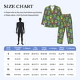 thumbnail image 4 of Balery Cactus In Pots Pattern Pajama Sets for Men Long Sleeve 2 Piece Sleepwear Loungewear Sets Soft PJ's with Pockets Long Sleeve Comfy Pj Sets-Large, 4 of 7