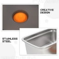 thumbnail image 3 of WHAMVOX Reutilizable De Acero Inoxidable Para Congelador Y Cocina Con Y Compacto, 3 of 7
