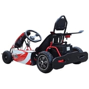 X-Pro Rambler 700W Brushless Electric Pedal Go Kart 350w*2 Racing Drifting Go Karts for Kids