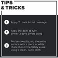 thumbnail image 5 of Chalkboard Paint, Black, 1 Quart | Studio Finishes for Walls and DIY Projects | 100% Acrylic Interior Paint, CHK307809A-04, 32 Fl Oz (Pack of 1), 5 of 10