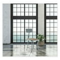 thumbnail image 2 of 6300 Series HD Square Seat Stool w/Backrest, Supports 500 lb, 17.5" Seat Ht, Brown Seat,Gray Back/Base, Ships in 1-3 Bus Days | Bundle of 2 Each, 2 of 4