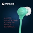 thumbnail image 2 of Motorola Earbud 3-S Teal Wired Earbuds, 2 of 5