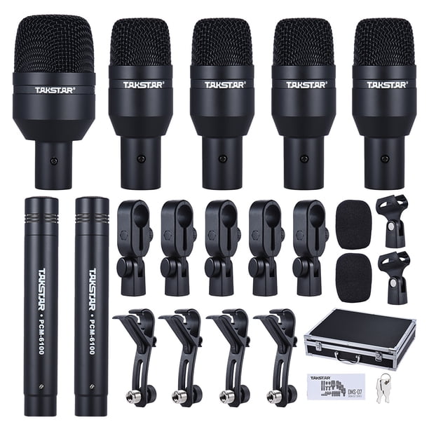 TAKSTAR DMS-D7 ドラムマイクセット TAKSTAR DMS-D7 Professional Musical Instruments Drum Set Wired