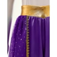 thumbnail image 4 of inhzoy Kids Girls Sequins Arabian Princess Dress-Up Wedding Birthday Festival Party Fancy Outfit 6-16 Purple 8, 4 of 7