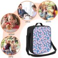 thumbnail image 5 of Picia Orchids Flowers Lunch box Lunch bag for men women Large capacity Lunchbox Reusable Lunch bags Insulated Lunch bag Lunch box cooler, 5 of 9