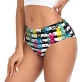 thumbnail image 2 of Fotbe Trendy Colorful Pineapples 1 Calzones Estampados para Mujer – Ropa Interior de Algodón, Cómoda, Suave y Elástica-XX-Large, 2 of 6