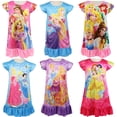 thumbnail image 2 of Disney Princesses Girl Dress Rapunzel Summer Frozen Kids Clothes Children's Pajamas Birthday Casual Costume Belle Ariel Aurora7T Gao Jinjia LED, 2 of 2