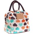 thumbnail image 1 of Bolsa de almuerzo, impermeable encantadora lona lona para mujeres niños niñas adultos Sincero Hogar, 1 of 5