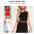 thumbnail image 5 of ORUYROP Ceinture Fine pour Femmes pour Robes Rétro Extensible Ceinture de Taille pour Dames Grande Taille, 5 of 5