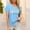 A870 Light Blue, variant on Easter T-Shirt for Women Cute Pastel Bunny Rabbit Graphic Short Sleeve Crewneck Soft Breathable Cotton Blend Casual Holiday Graphic Tee Top