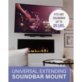 thumbnail image 2 of Soporte de pared para barra de sonido Sanus Universal Extensible, 2 of 9