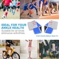 thumbnail image 4 of Orthèse de Cheville TOPINCN Supports de Cheville Sangles Manchons de Compression pour Enfants Bleu P, 4 of 5