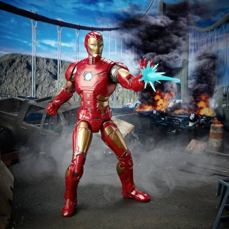 Forhåbentlig kølig Undvigende Hasbro Marvel Legends Series Gamerverse Iron Man, 6-inches, with 4  Accessories - Walmart.com