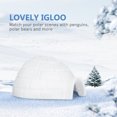 thumbnail image 2 of 6 piezas de iglú simulado para decoración, juguetes infantiles, modelo polar, figura de iglú para niños, 2 of 7