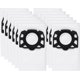 thumbnail image 1 of Paquete de 12 bolsas de filtro KFI 487 para aspiradoras, compatibles con Karcher WD4, WD5, WD6, MV4, MV5, MV6, WD4.000 ... WD5.999, 2.863-006.0, 1 of 5