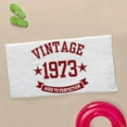 thumbnail image 4 of CafePress - 1973 Vintage Aged To Perfection - Large Beach Towel, Soft 30"x60" Towel with Unique Design, 4 of 4