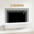 thumbnail image 3 of HOMCOM 71" Floating TV Stand for TVs up to 72 Inch, White, 3 of 10