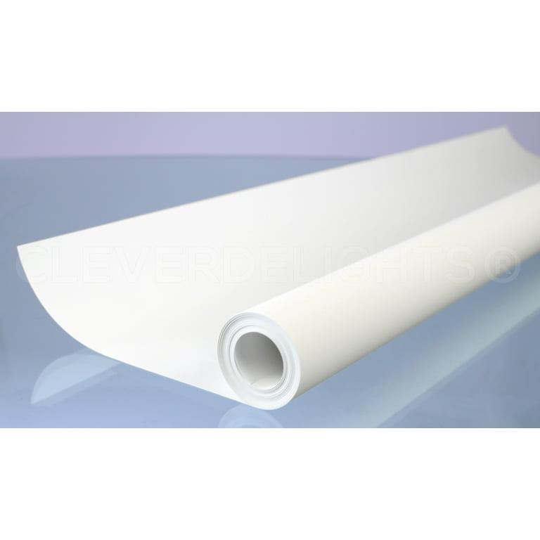  JAM Paper Gift Wrap - Matte Wrapping Paper - 25 Sq Ft (30 in x  10 Ft) - Matte White - Roll Sold Individually : Health & Household