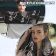 thumbnail image 6 of FOR U DESIGNS Skull Skeleton Print Car Seat Towel Cover Easy to Install Sweat Car Seat Protector for SUV Sedan Truck Athletic Running Towel for Summer Gym, 2 Pack, 6 of 7