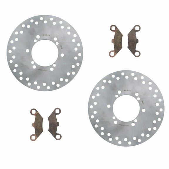 1996 1997 1998 Polaris 500 Sportsman Front Brake Rotors & Brake Pads