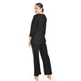 thumbnail image 3 of Set de lino con botones decorativos Roman Fashion /Juvenil, 0230 (Negro) negro CH, 3 of 5