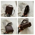thumbnail image 4 of Sacoche en Cuir PU Style Rétro Français - Sac à Bandoulière Convertible, Sac à Main avec Fermeture à Rabat, Design Classique Cambridge, Multiples Compartiments, Matériel en Métal Élégant, Durable, 4 of 5