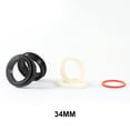 thumbnail image 3 of Sello de polvo de horquilla delantera de bicicleta práctica de riesgo 34 35 anillo de espuma buena elasticidad Kits de reparación estables Ciclismo  1 juego de juntas antipolvo de horquilla 34 mm Sonducket OD025805-03, 3 of 6
