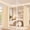 White, variant on Yeabett Room Divider No Drilling Curtain Rods for Windows,4-10ft(H) 28-114inch(W) Adjustable Temporary Privacy Wall Divider,Tension Curtain Rods No Drilling,Black