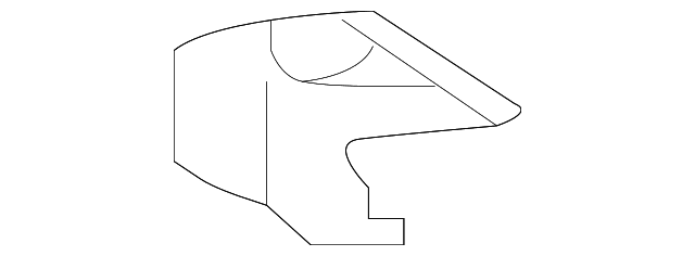 Genuine OE Toyota Outer Panel Bracket - 58385-0R030