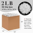 thumbnail image 2 of Relleno de papel arrugado Corlcol, 1 kg, para caja de regalo, color blanco, 2 of 6