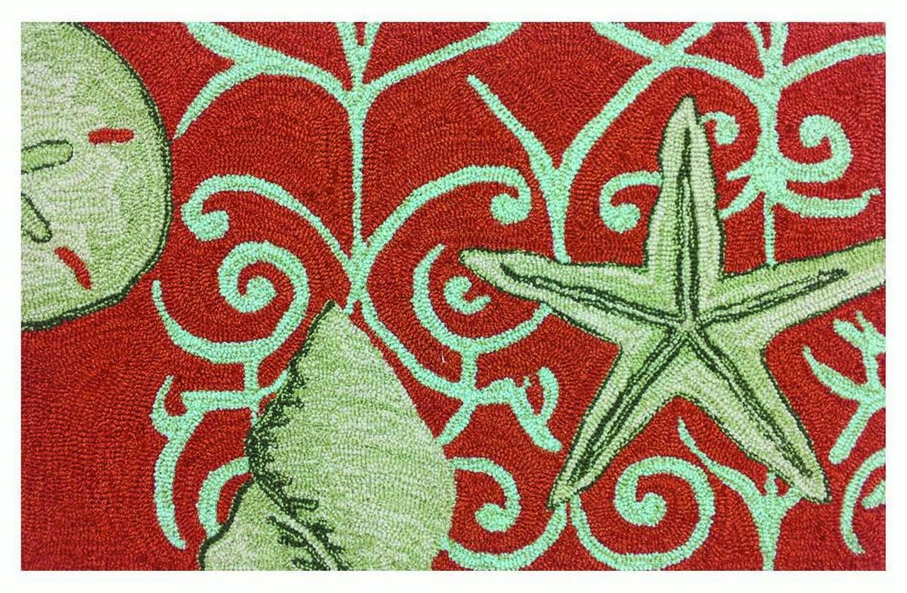 Hand Hooked Neptune Doormat by Cresc Corporation