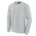 thumbnail image 2 of Unisex Fanatics Gray Florida State Seminoles Super Soft Pullover Crew Sweatshirt, 2 of 3