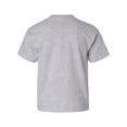 thumbnail image 3 of Youth Heavy Cotton Multi Color T-Shirt Color Sport Grey X-Large Size, 3 of 4